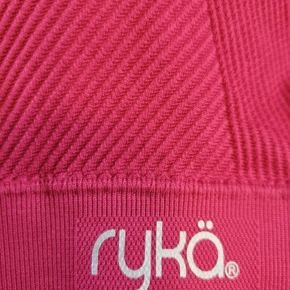 EC RYKA RAZORBACK RAISED LINES SPORTS BRA W/REMOVABLE PADS SZ. SMALL